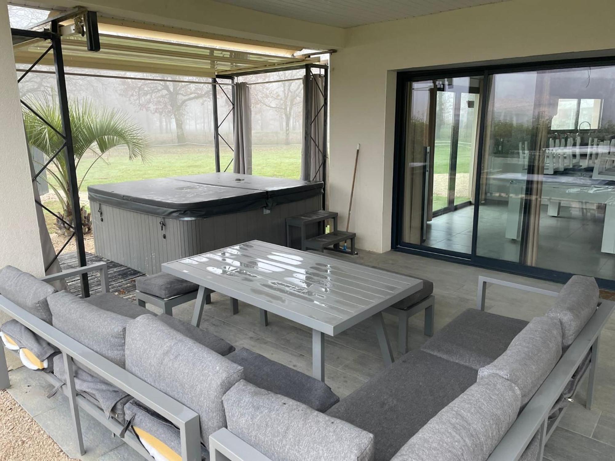 Maison Moderne Au Calme Avec Billard, Jacuzzi, Bain A Remous, Piscine, Babyfoot Labastide-du-Temple エクステリア 写真