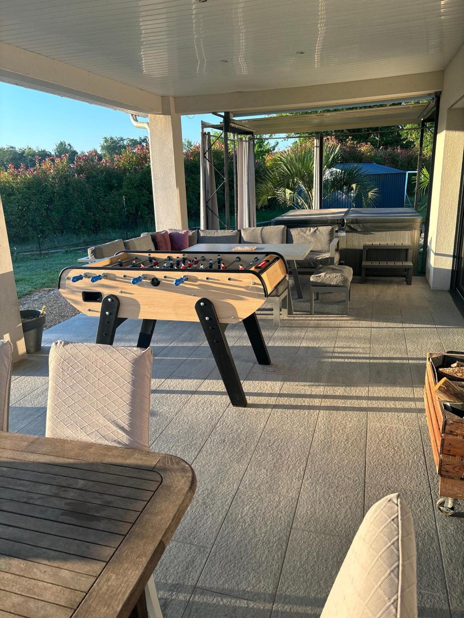 Maison Moderne Au Calme Avec Billard, Jacuzzi, Bain A Remous, Piscine, Babyfoot Labastide-du-Temple エクステリア 写真