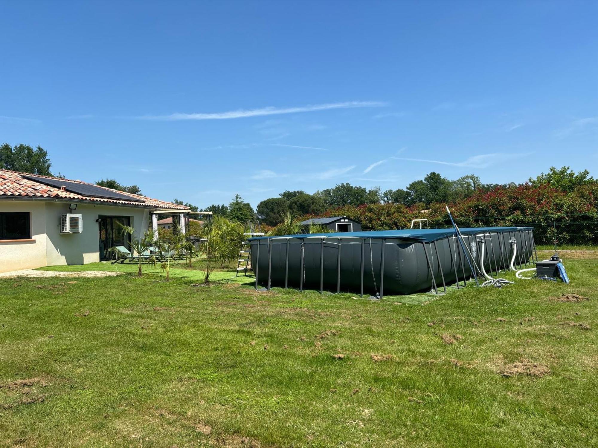 Maison Moderne Au Calme Avec Billard, Jacuzzi, Bain A Remous, Piscine, Babyfoot Labastide-du-Temple エクステリア 写真
